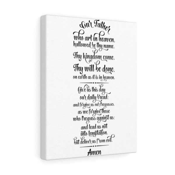 Scripture Canvas Our Father Christian Meaningful Framed Prints, Canvas Paintings - Image 3