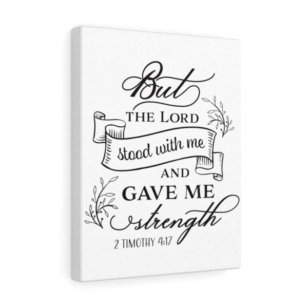 Scripture Canvas Gave Me Strength 2 Timothy 4:17 Christian Bible Verse Meaningful Framed Prints, Canvas Paintings - Image 4