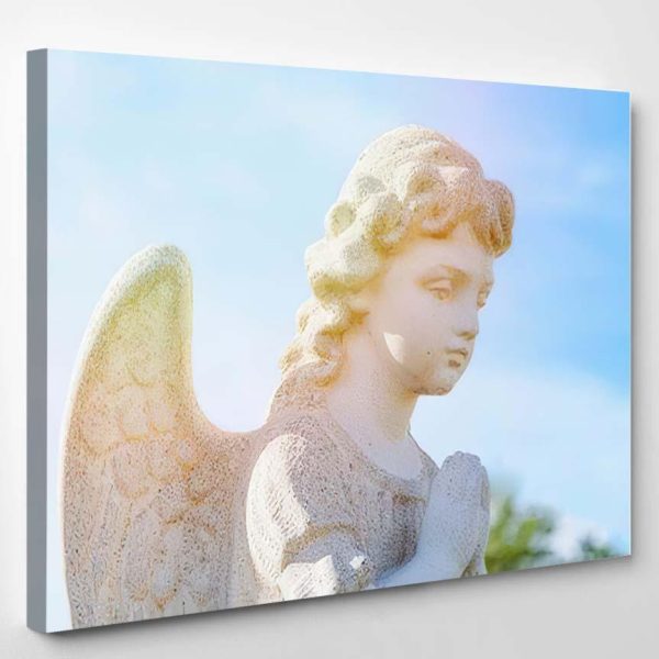 Nice Angel Sunlight Religion Christianity Faith Christian Premium Multi Canvas Prints, Multi Piece Panel Canvas Luxury Gallery Wall Fine Art Print