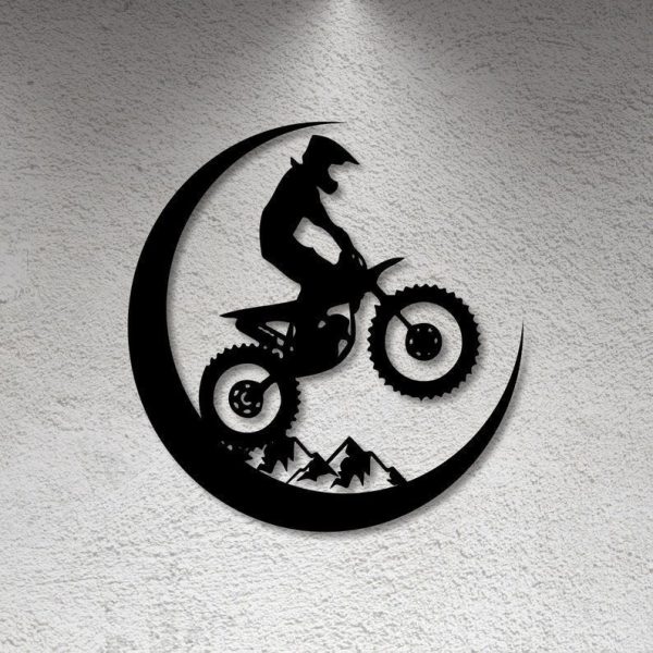 Dirtbike Sign Dirt Bike Metal Sign Gift For Dad Motocross Metal Sign G