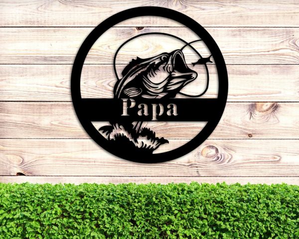 Personalized Family Name Metal Sign, Housewarming Gift, Door Hanger, F - Image 2